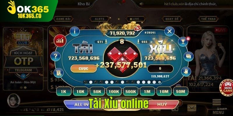 Tài Xỉu online